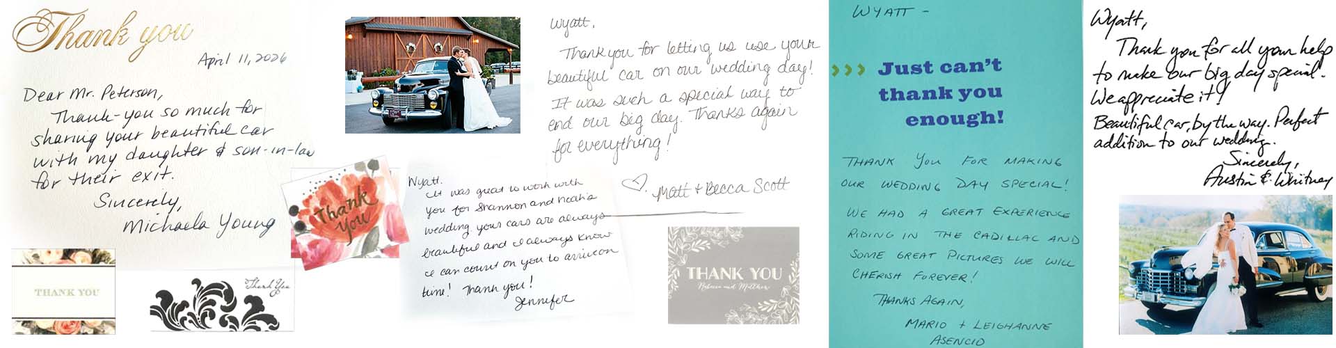 Classic Car Wedding Review